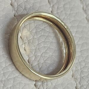 14kt Gold  Band Ring Size 7